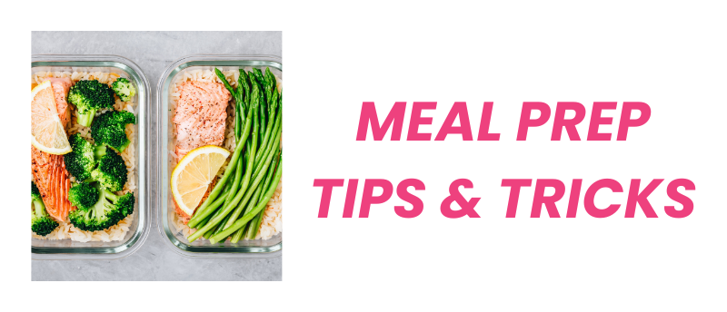 Get the ultimate guide for meal prepping for busy women. Learn how to meal prep for a busy week, tips and tricks for successful meal prepping and make it a sustainable habit.